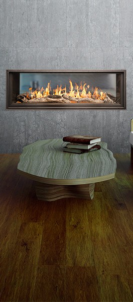 Town & Country WS54 See-Thru Gas Fireplaces