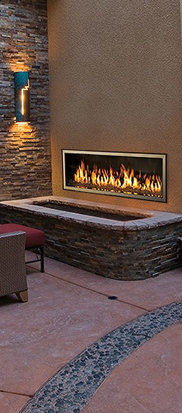 Town & Country WS54 Outdoor Gas Fireplace