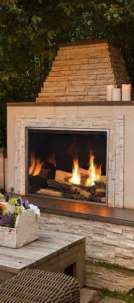 Town & Country TC36 Outdoor Gas Fireplace