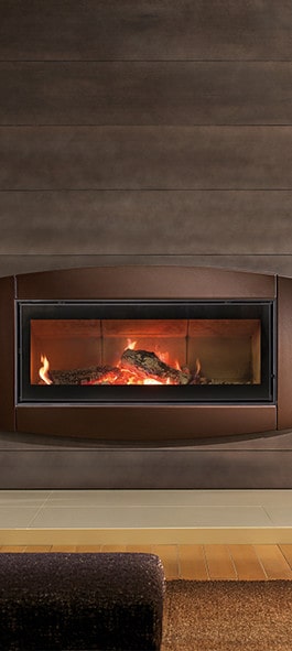 Town & Country TCW120 Linear Woodburning Fireplace