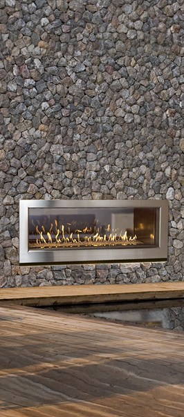Town & Country WS54 Indoor-Outdoor See Thru Gas Fireplace