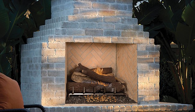 Astria Grand Meridian Outdoor Fireplace
