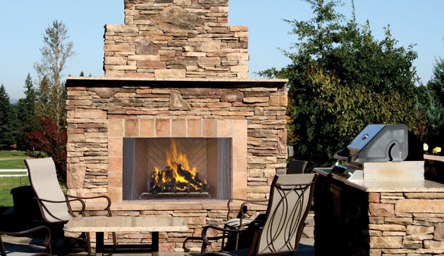 Astria Oracle Outdoor Fireplace