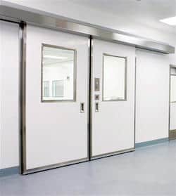 ASI Cleanseal Excel Bi-Parting Fiberglass Door - Power