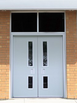 Pedestrian Door- Eliason- Entrance- Vendor-FRP-HXP5HD
