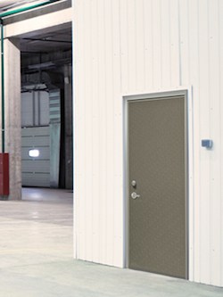 Pedestrian Door- Eliason- Entrance- Vendor-FRP-PBG-LBL