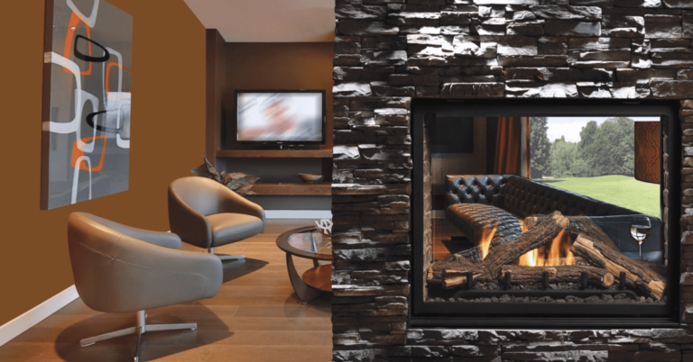 Kingsman-MCVST42-Zero-Clearance-Direct-Vent-See-Through-Gas-Fireplace